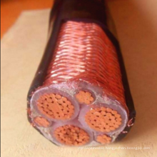 PVC/PE /XLPE insulation twisted shield copper tape  PVC sheath instrument overall shield cable low voltage